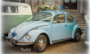 VW Wedding beetle for hire in Hampshire