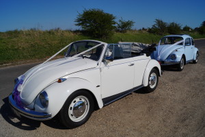 VW wedding Beetle hire Hampshire