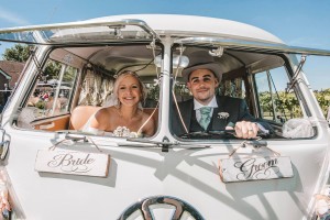 hampshire wedding vw campervan transport